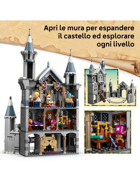 Lego One Piece - Battaglia al Castello di Drum