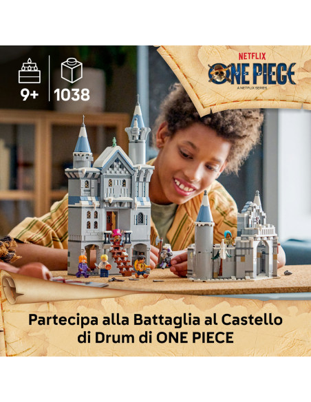 Lego One Piece - Battaglia al Castello di Drum