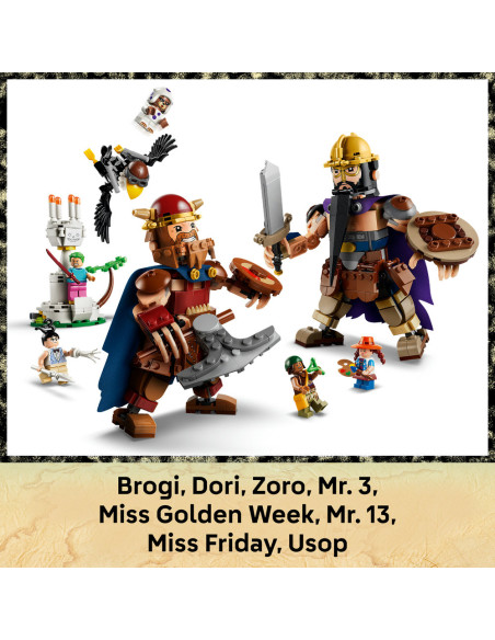 Lego One Piece - Dori contro Brogi – Giganti di Little Garden