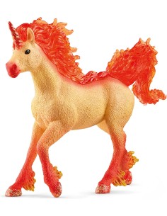 Schleich - Stallone di Unicorno di fuoco Elementa