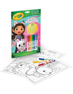 Album Attività e Coloring - Gabby's DollHouse