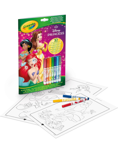 Album Attività e Coloring Disney Principesse