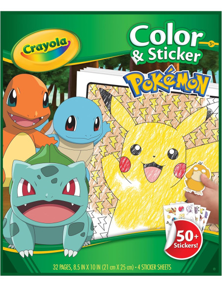 Album Adesivi e Coloring - Pokemon 