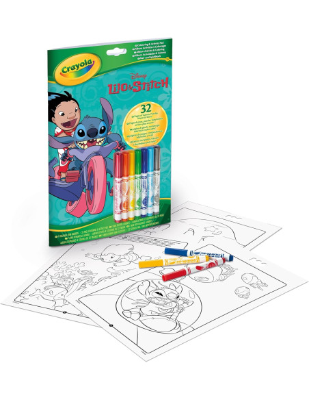 Album Attivita e Coloring - Disney Lilo e Stitch