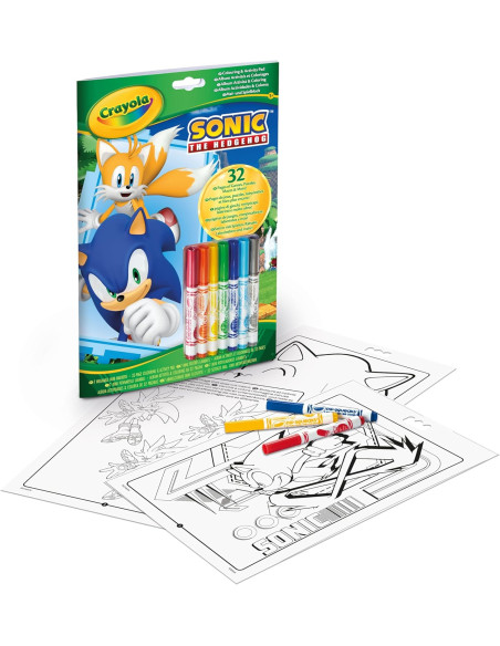 Album Attivita e Coloring Sonic