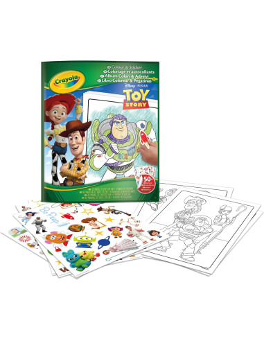Album Colore Sticker - Toy Story