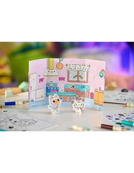 Activity set color wonder gabby's dollhouse