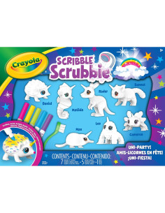 Scribble scrubbie - unipets set party