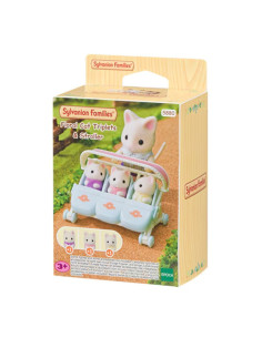 Sylvanian Families - Set Passegino Trigemini Gatto