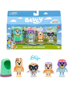 Bluey Action Fig 4-Pack Grannies 2
