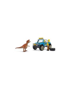 Schleich - Veicolo 4x4 con Dinosauro
