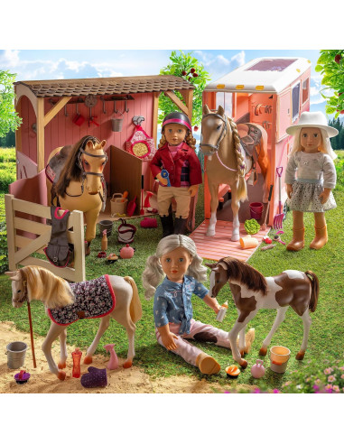Our Generation Dolls - Scuderie con sella