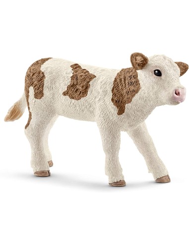 Schleich - VITELLO PEZZATO ROSSO