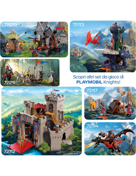 Playmobil - Torre di assalto dei Cavalieri del Drago