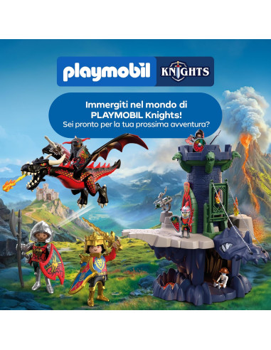 Playmobil - Torre di assalto dei Cavalieri del...