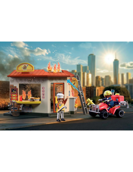 Playmobil - Quad dei vigili del fuoco