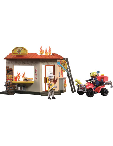 Playmobil - Quad dei vigili del fuoco