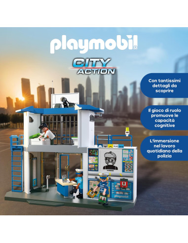 Playmobil - Centrale di polizia: sala...