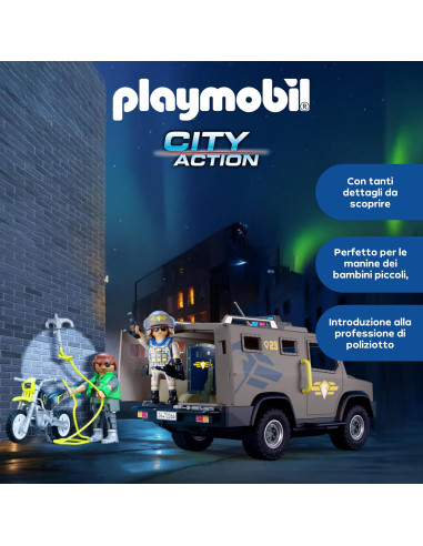 Playmobil Unità speciale - Veicolo tattico