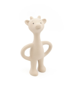Cerbiatto in gomma naturale per la dentizione whisper pink 2