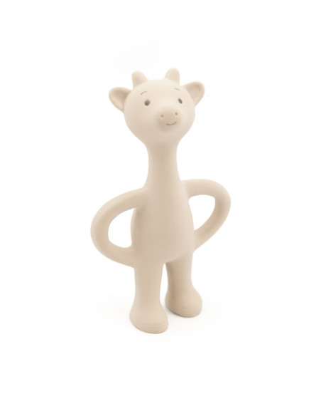 Cerbiatto in gomma naturale per la dentizione whisper pink