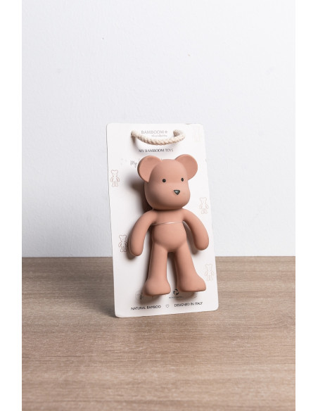 Scimmietta gomma naturale per la dentizione warm pink