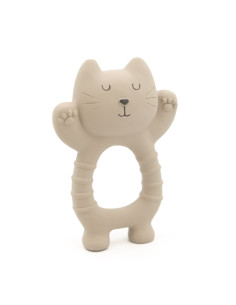Gatto in gomma naturale per la dentizione sand 2