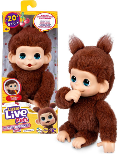 Little Live Pets Mini Monkey Chikki Cherry