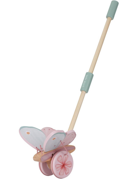 Farfalla spingi spingi fairy garden rosa