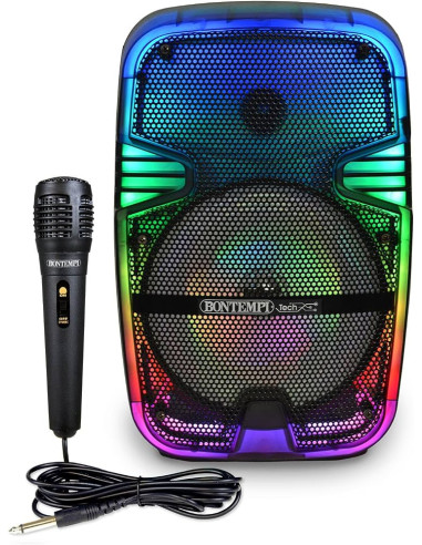 Bontempi - Cassa wireless con microfono e luci 