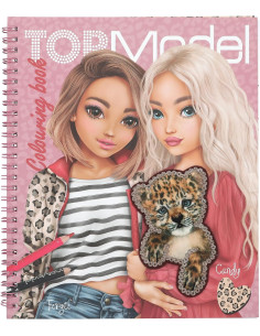 TOPModel libro da colorare LEOHEART