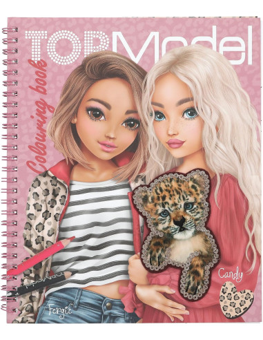 TOPModel libro da colorare LEOHEART