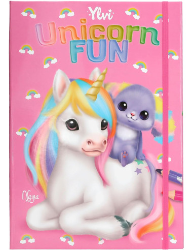 Ylvi Unicorn Fun libro da colorare