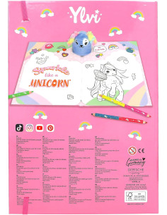 Ylvi Unicorn Fun libro da colorare 2