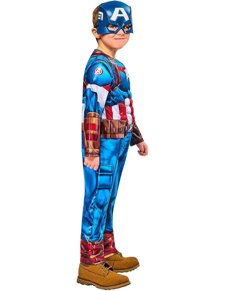 Capitan america Black Line bambino