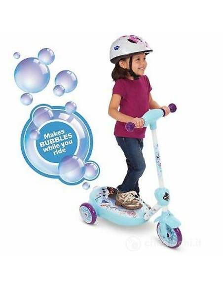 Scooter Frozen con Bolle di Sapone