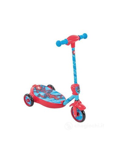 Scooter Spiderman con Bolle di sapone