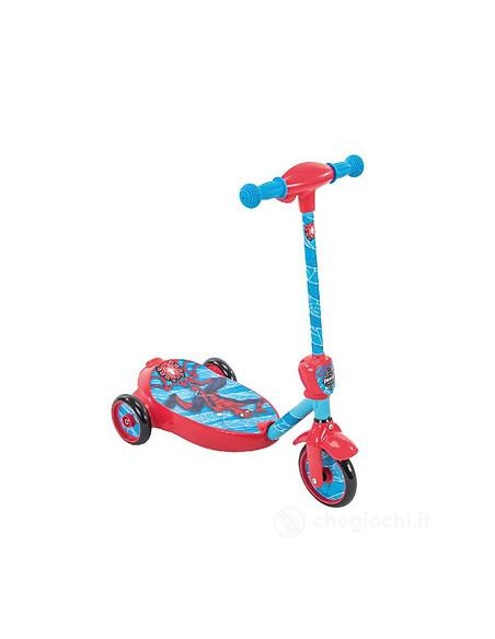 Scooter Spiderman con Bolle di sapone