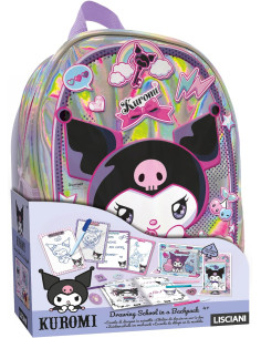 Kuromi Colouring And Drawing School In A Backpack