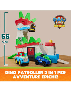 PAW PATROL DINO MOVIE Patroller Trasformabile 2
