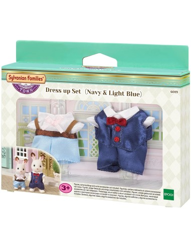 SET 2 ABITI MASCHILI, BLU/AZZURRO