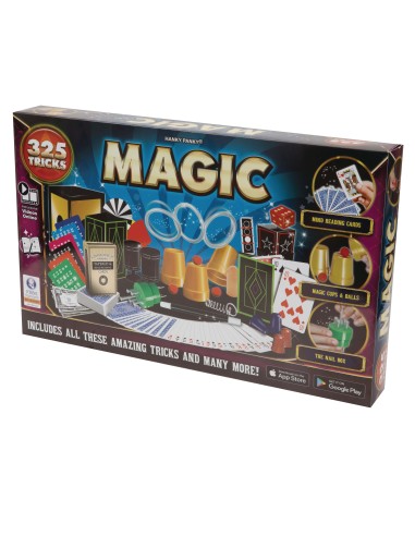 Set magia 325 trucchi - diventa un mago