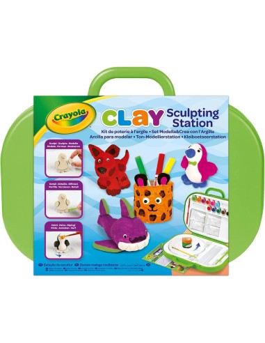 SET MODELLA E CREA CON L'ARGILLA