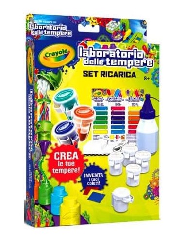 set ricarica laboratorio delle tempere