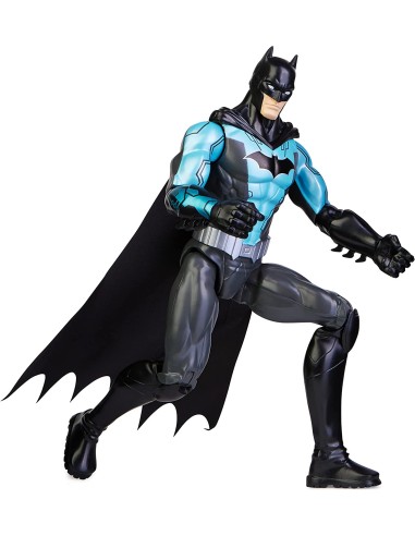 BATMAN Personaggio Batman Tech Azzurro Argento...
