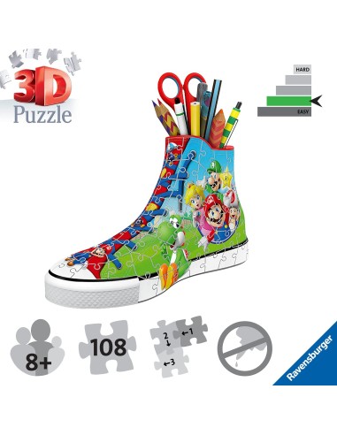 Sneaker Super Mario - Puzzle Organizer