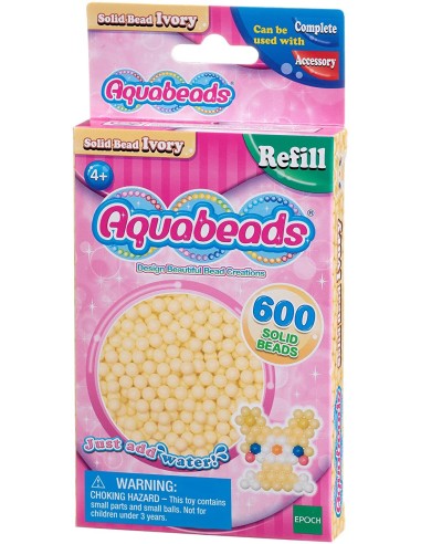 solid beads ivory perle 600 