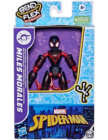 Spiderman Bend And Flex Space Mission Miles...
