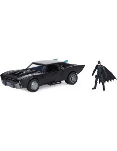 Batmobile per Personaggi in scala 10 cm con led  