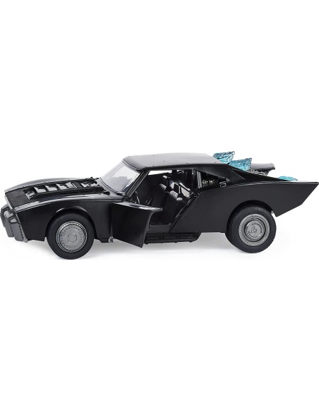 Batmobile per Personaggi in scala 10 cm con led  